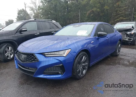 2022 Acura Tlx A-Spec Package z USA, uszkodzony, nr VIN 19UUB5F55NA003555